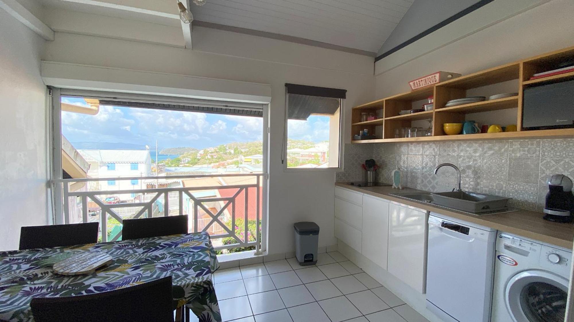 Ti Caraibes, Appartement T3 Atypique, Vue Mer, Piscine Et Proche Plage Les Trois-Ilets Exterior photo